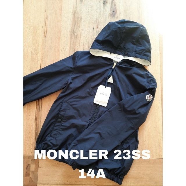 ⭐新品　MONCLER トリコロールカーディガン ネイビー 14A