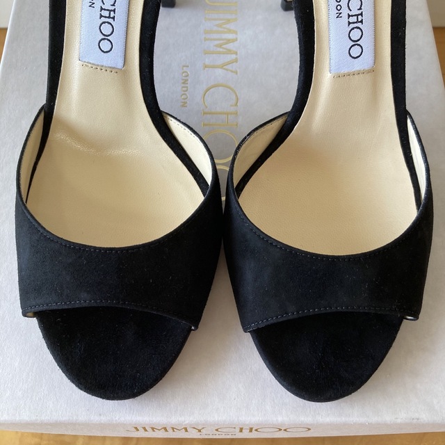 JIMMY CHOO - 新品 未使用 ジミーチュウ サンダル 黒 JIMMYCHOOの通販