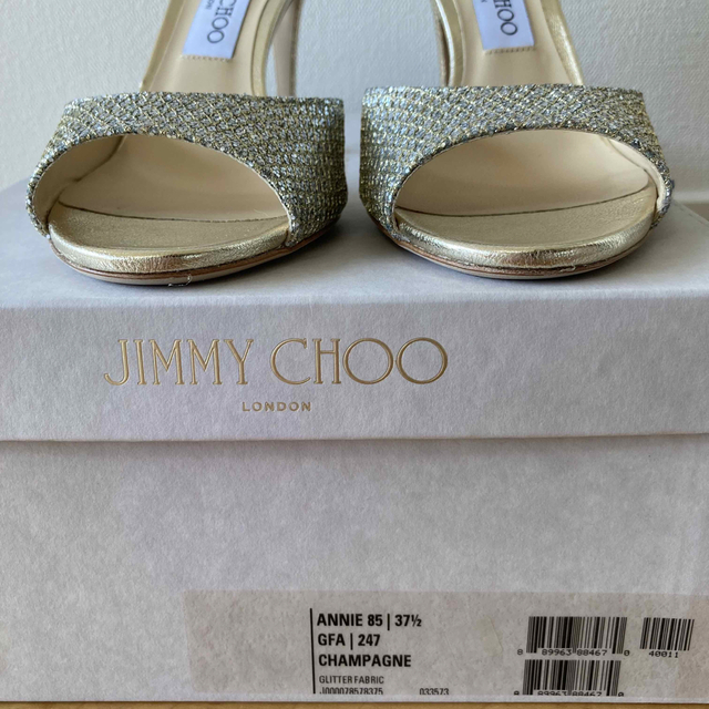 JIMMYCHOO新品  ジミーチュウ  サンダル  シルバー  ゴールド  JIMMYCHOO