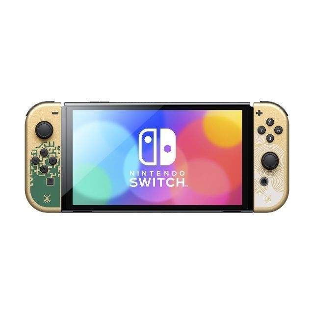 Nintendo Switch(ニンテンドースイッチ)のNintendo Switch（有機ELモデル） ゼルダの伝説　ティアーズ オブ エンタメ/ホビーのゲームソフト/ゲーム機本体(家庭用ゲーム機本体)の商品写真