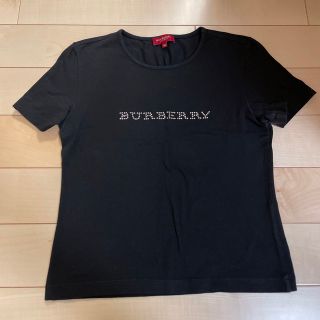 バーバリー(BURBERRY)のBurberry ラインストーンTシャツ(Tシャツ(半袖/袖なし))