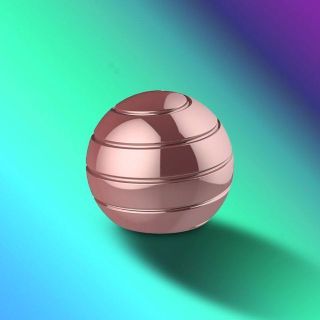 Mezmoglobe（メズモグローブ）発祥 球型 ハンドスピナー（ピンクゴールド(その他)