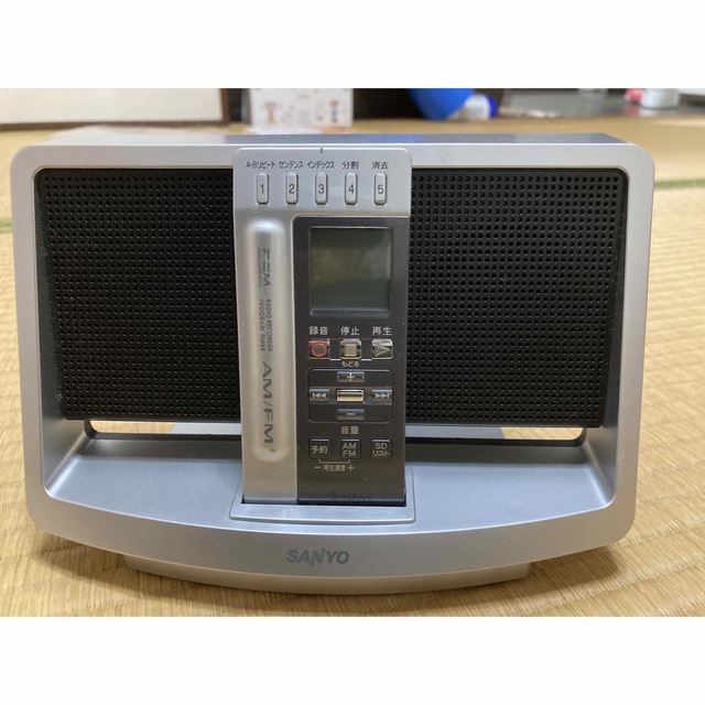 SANYO ラジオ付きICレコーダー(シルバー) ICR-RS110M(S)
