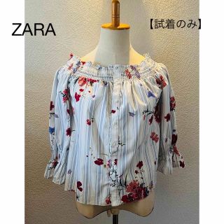 ザラ(ZARA)の【未使用】ZARA ザラ　ブラウス(シャツ/ブラウス(長袖/七分))