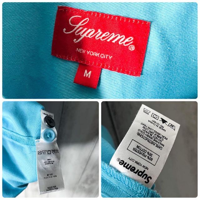 人気デザインM】シュプリーム supreme 総刺繍 レーシングシャツ 即完売