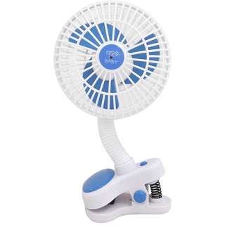 扇風機　おでかけファン ブルー&ホワイト　(扇風機)