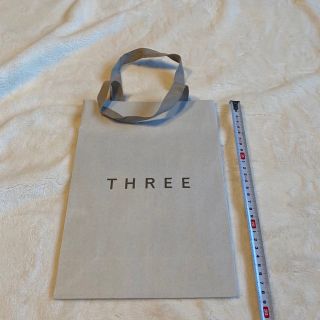 スリー(THREE)のTHREE ショッパー(ショップ袋)