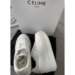 celine - CELINEセリーヌブロックスニーカー白38バレンシアガプラダ