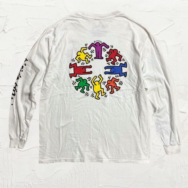 Keith Haring キースヘリング 買えれ ロンT シャツ 80s 90s 蛇 Keith Haring キースヘリング 買えれ ロンT シャツ 80s 90s 蛇