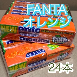 クラシエ(Kracie)のmentos®　メントス＆ファンタ(FANTA)オレンジ　24本セット(菓子/デザート)