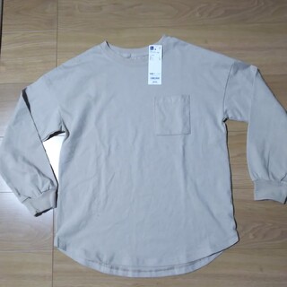 ジーユー(GU)のGU ロングTシャツ 150cm(Tシャツ/カットソー(七分/長袖))