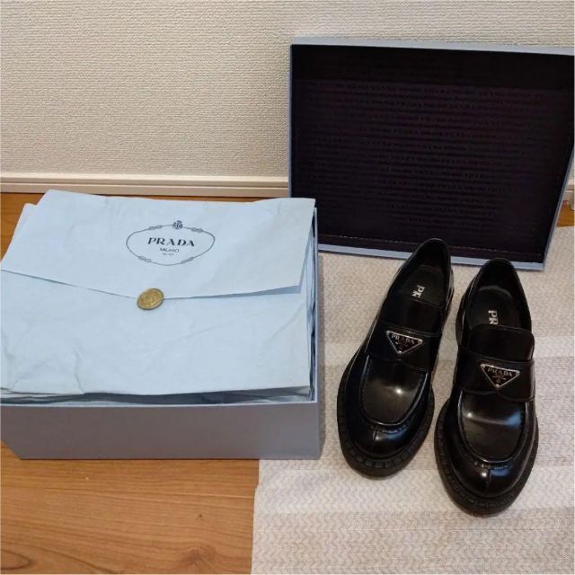 プラダ PRADA ローファー レディース 直販 stockshoes.co