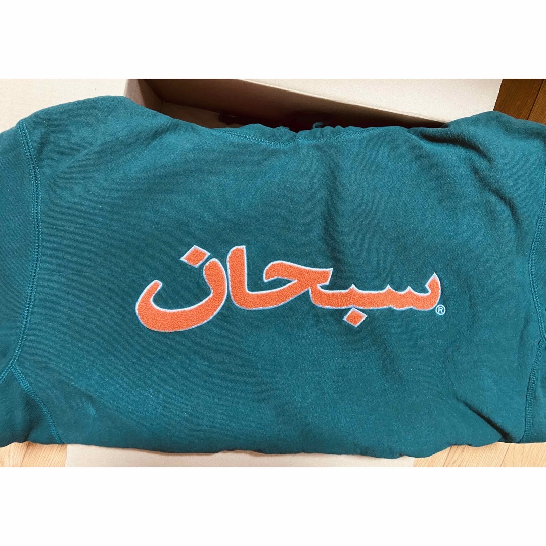 Supreme(シュプリーム)のSupreme Arabic Logo Hooded Sweatshirt M メンズのトップス(パーカー)の商品写真