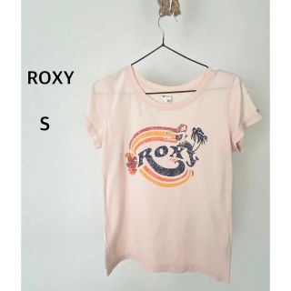 ロキシー(Roxy)のROXY ロキシー　ピンク　Tシャツ　Sサイズ(Tシャツ(半袖/袖なし))