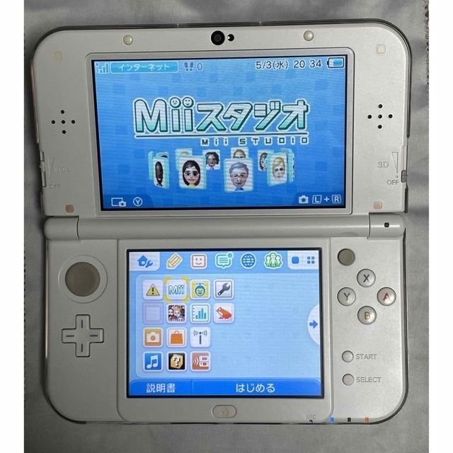 NEW ニンテンドー 3DS LL メタリックレッド-