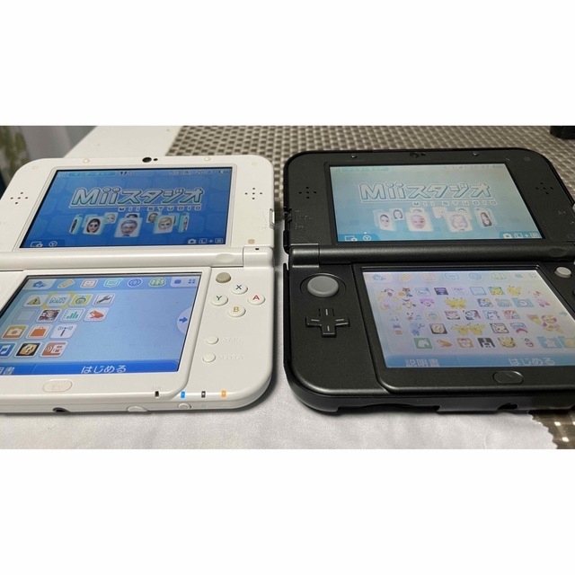 newニンテンドー3DS LL パールホワイト 液晶上下IPSパネル | www