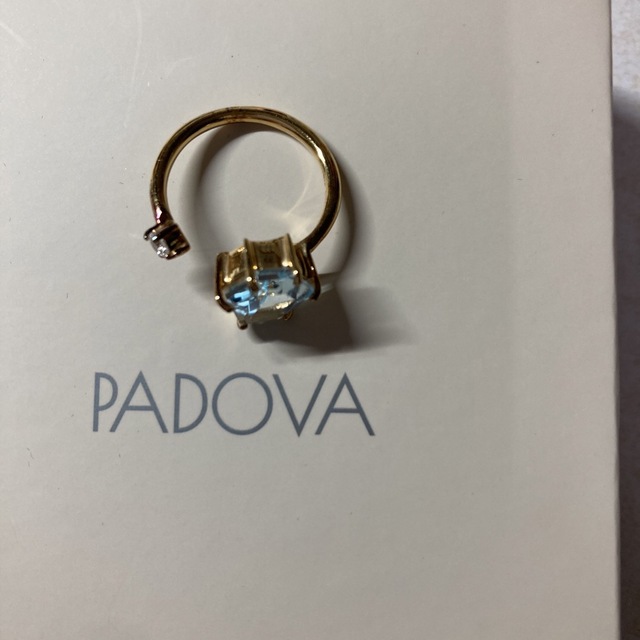 PADOVA 星のまたたき ブルートパーズリング レディースのアクセサリー(リング(指輪))の商品写真