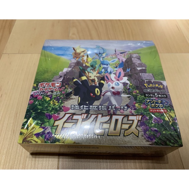 ポケモンカード ソード\u0026シールド  イーブイヒーローズ  シュリンク付BOX