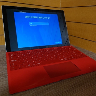 マイクロソフト(Microsoft)の【ジャンク扱い品】surface pro 4(ノートPC)