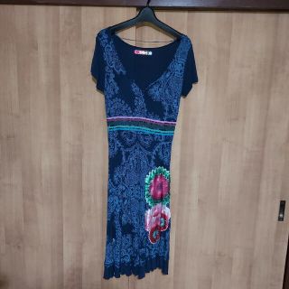 デシグアル(DESIGUAL)の曼荼羅　ワンピース　デシグアル(ひざ丈ワンピース)