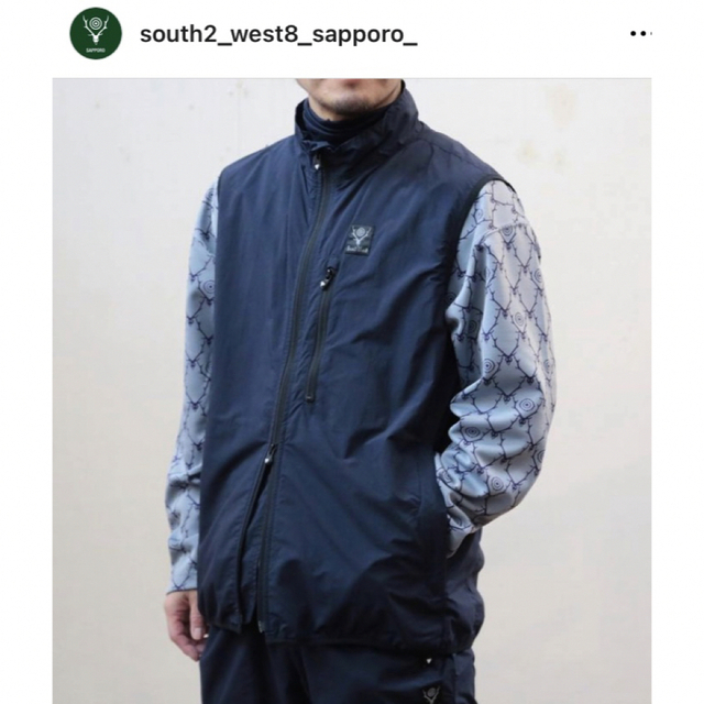 2023SS☆ SOUTH2 WEST8 " PACKABLE VEST "