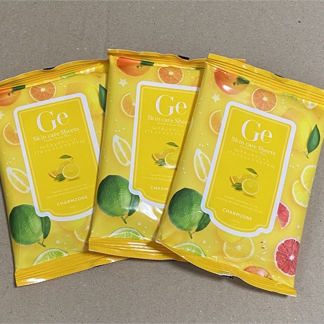 CHARMZONE Geスキンケアシート フレッシュシトラスプラスの通販 by