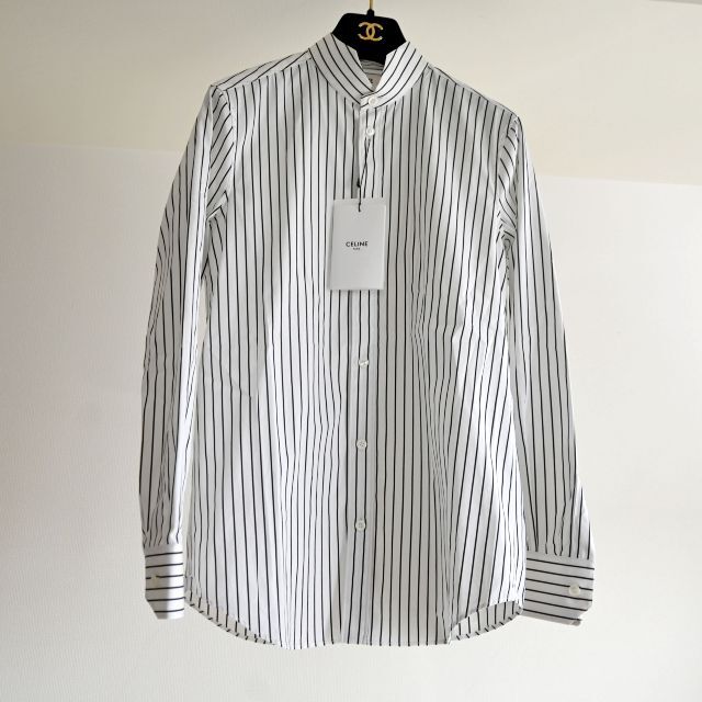 ☆CELINE☆新品タグ付☆エディ・スリマン☆シャツ☆ブラウス 激安商品