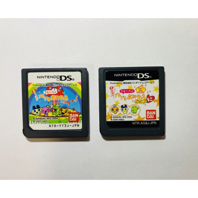 ニンテンドーDS(ニンテンドーDS)のたまごっちのプチプチおみせっち みなさんきゅ〜、ごひーきに2本セット エンタメ/ホビーのゲームソフト/ゲーム機本体(携帯用ゲームソフト)の商品写真