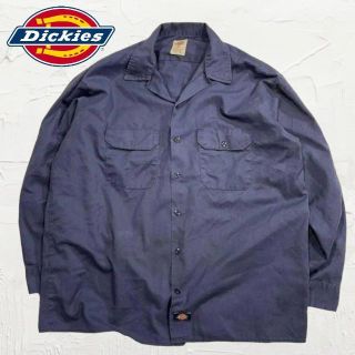 古着 Dickies ディッキーズ ビッグサイズ ワークシャツ ビンテージ(シャツ)