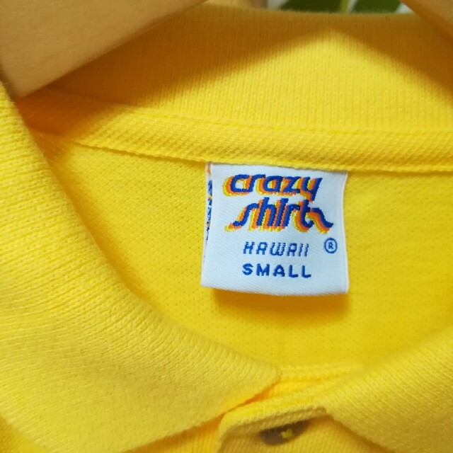 ✨Crazy Shirts(クレイジーシャツ)黄色の半袖ポロシャツ2Lサイズ メンズのトップス(ポロシャツ)の商品写真