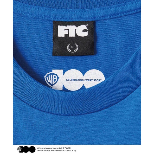 FTC(エフティーシー)のFTC  TOM AND JERRY 　トムとジェリー　L Tシャツ　ブルー　 メンズのトップス(Tシャツ/カットソー(半袖/袖なし))の商品写真