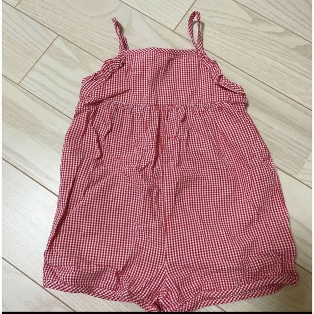 ZARA KIDS(ザラキッズ)の【umi様専用】ZARA BABY ロンパース 80cm&GAPピンクロンパース キッズ/ベビー/マタニティのベビー服(~85cm)(ロンパース)の商品写真