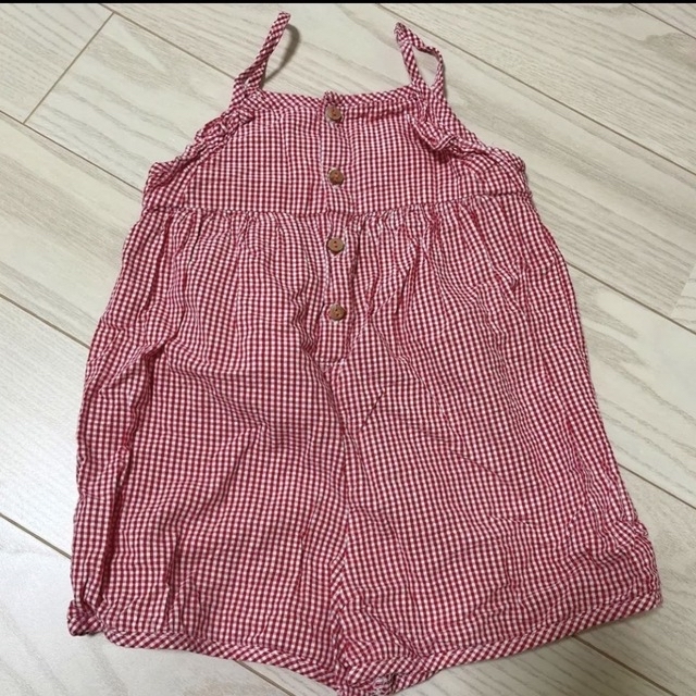 ZARA KIDS(ザラキッズ)の【umi様専用】ZARA BABY ロンパース 80cm&GAPピンクロンパース キッズ/ベビー/マタニティのベビー服(~85cm)(ロンパース)の商品写真