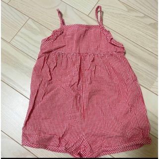 ザラキッズ(ZARA KIDS)の【umi様専用】ZARA BABY ロンパース 80cm&GAPピンクロンパース(ロンパース)