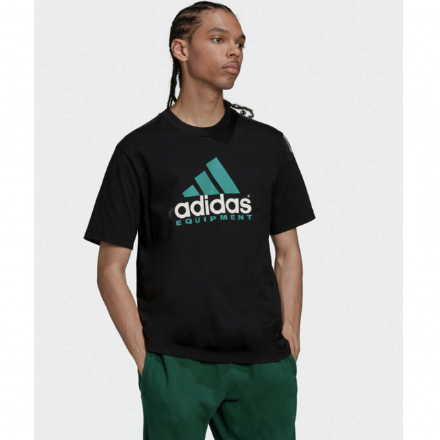 adidas(アディダス)の復刻 新品Adidas EQT ロゴTシャツ レディースのトップス(Tシャツ(半袖/袖なし))の商品写真