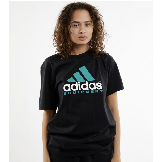 adidas(アディダス)の復刻 新品Adidas EQT ロゴTシャツ レディースのトップス(Tシャツ(半袖/袖なし))の商品写真