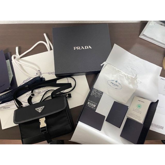 ☆お求めやすく価格改定☆ PRADA - プラダ Re-Nylon xサフィアーノ