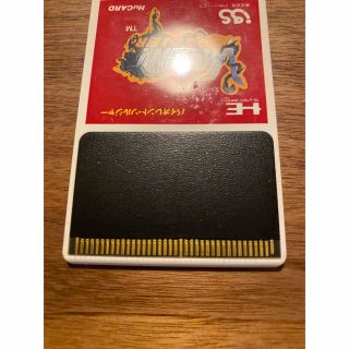 HUDSON - PCエンジン バイオレント・ソルジャー ソフト カセットの