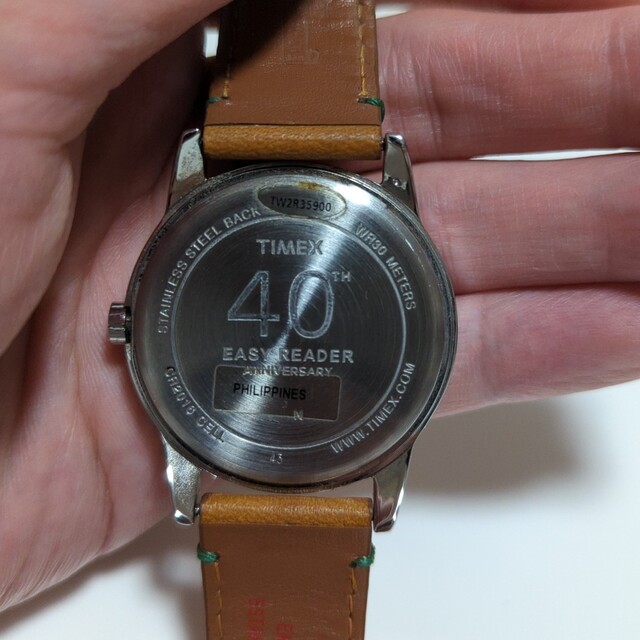 TIMEX(タイメックス)のTIMEX EASY READER 40周年記念版 メンズの時計(腕時計(アナログ))の商品写真