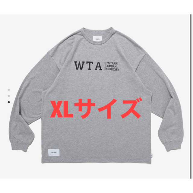 WTAPS COLLEGE DESIGN CREWNECK GRAY XL