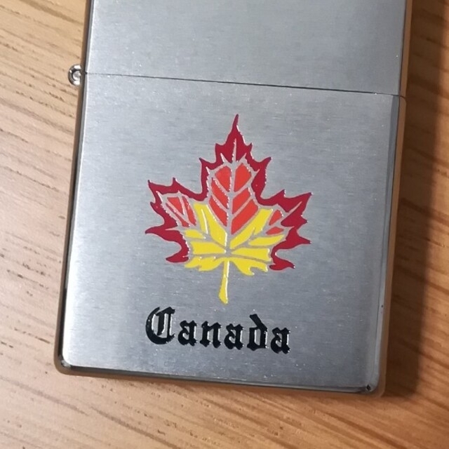 Zippo メープルリーフ カナダ Made in USA - タバコグッズ