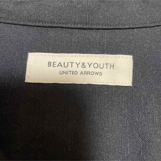 BEAUTY&YOUTH UNITED ARROWS(ビューティアンドユースユナイテッドアローズ)のBEAUTY&YOUTH リネン オープンカラーシャツ ユナイテッドアローズ メンズのトップス(シャツ)の商品写真