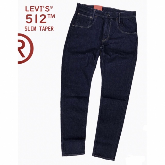 【Levi's／リーバイス】RED 512 スリム SLIM テーパー  W34