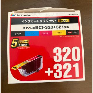 カラークリエーション NIC-320+321-5PACK キャノン　ピクサス