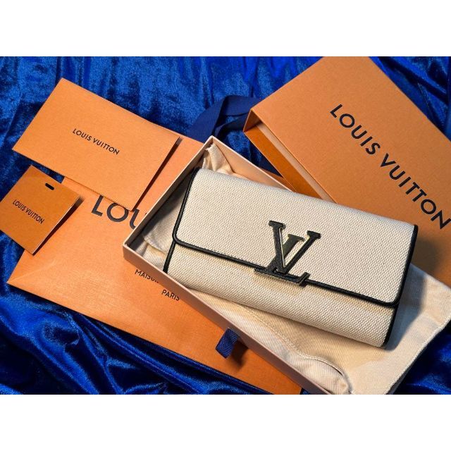 Louis Vuitton ルイヴィトン ポルトフォイユ カプシーヌ 長財布 黒
