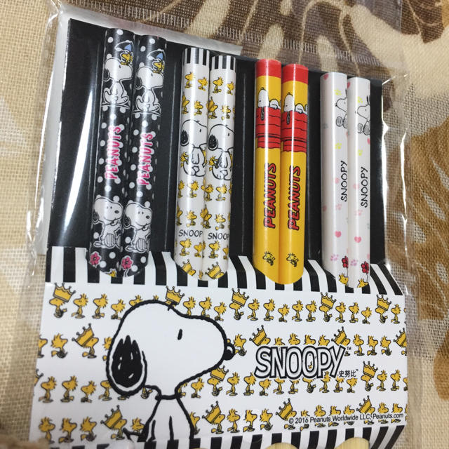 SNOOPY(スヌーピー)のスヌママ様専用＊スヌーピ お箸 ２セット インテリア/住まい/日用品のキッチン/食器(カトラリー/箸)の商品写真