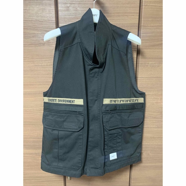 WTAPS 21ss VEST/COTTON. TWILL