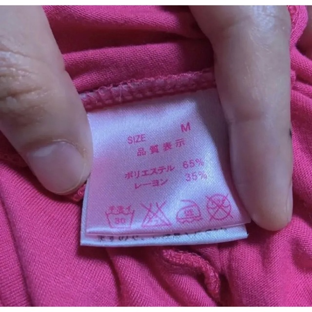 ANAP(アナップ)のANAP アナップ パーカー M 半袖 ピンク 中古 激安 レディース レディースのトップス(パーカー)の商品写真