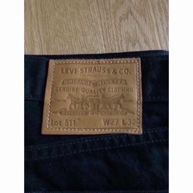 Levi's(リーバイス)のLevi's  PREMIUM 511 USA  ビッグE ブラックデニム メンズのパンツ(デニム/ジーンズ)の商品写真