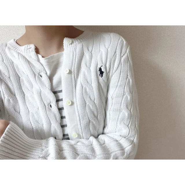 POLO RALPH LAUREN - 定番♡ラルフローレン ケーブルニットコットン